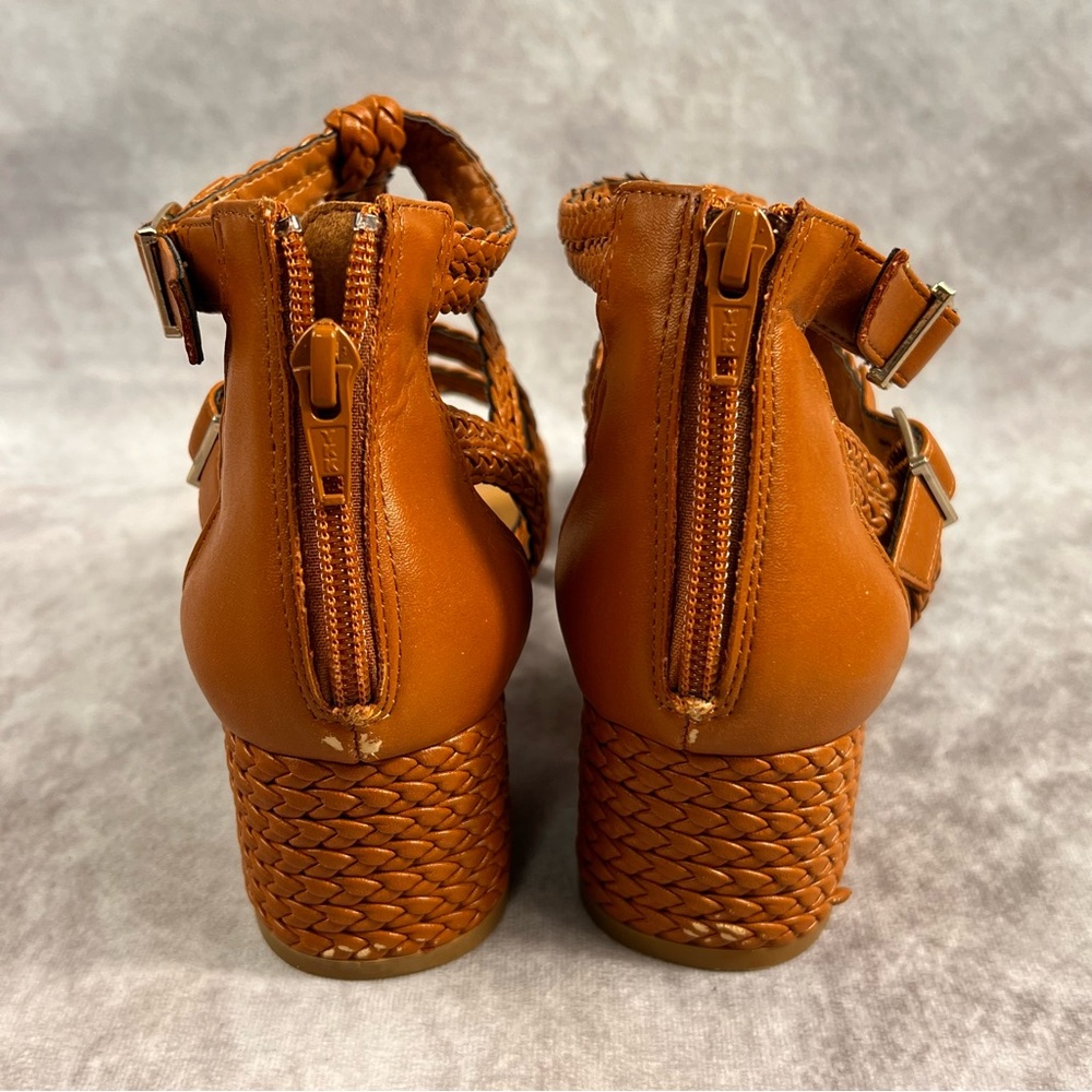Comfortveiw Sandal Shoes Womens 8.5 WW Gladiator Buckle Heels - Picture 3 of 10